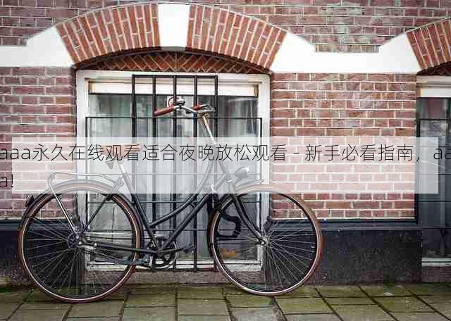 aaa永久在线观看适合夜晚放松观看 - 新手必看指南,aaa!