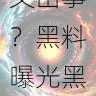 黑料社又出事？黑料曝光黑料网内幕